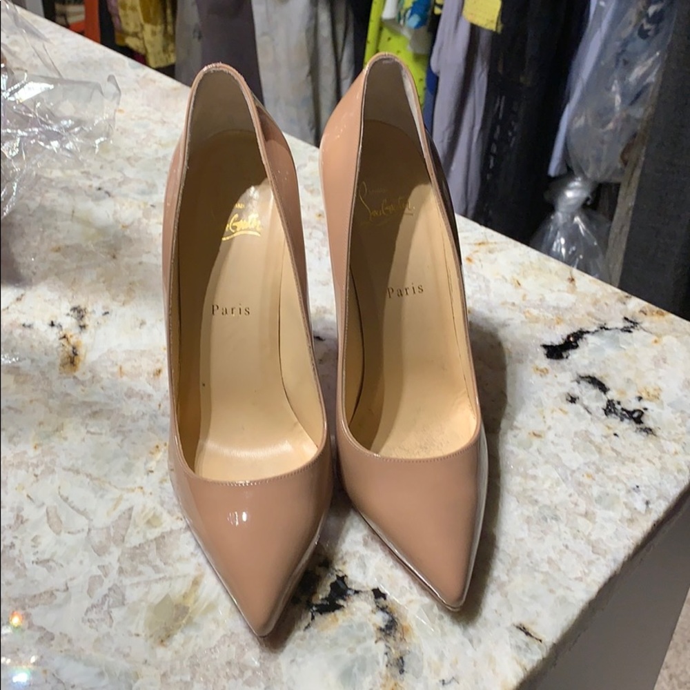 Christian Louboutin  Pigealle 120mm Patent nude